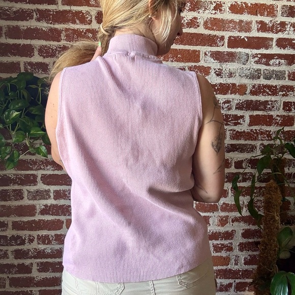 Preswick & Moore pink mock neck - Picture 3 of 6
